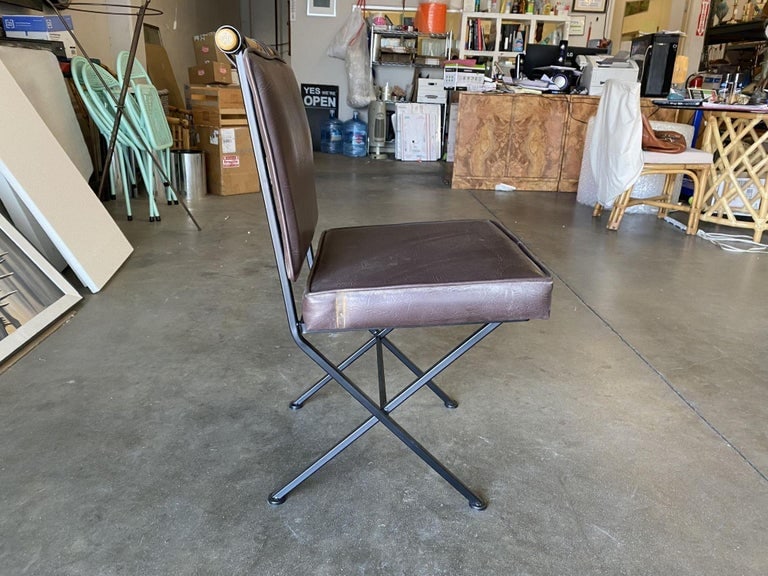 Set of Five Midcentury "Directors Chair" Chairs in the Style of Cleo Baldon - 6