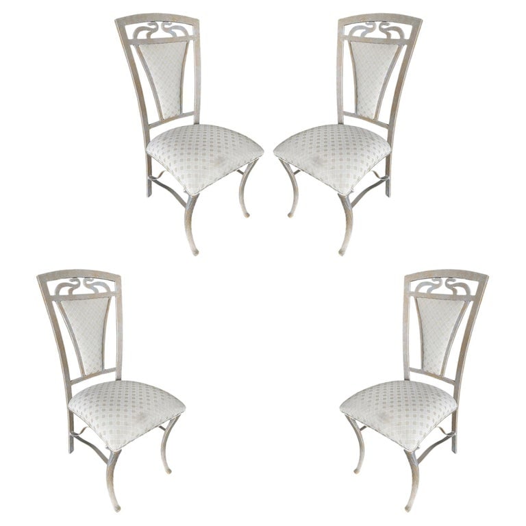 High Style Formal Dining Steel Side Chair, Set of 4 - 2