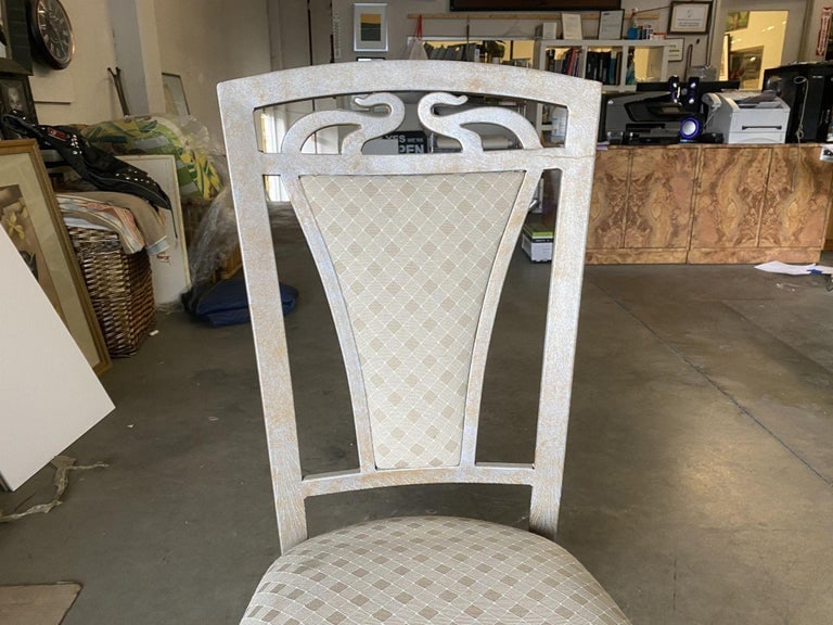 High Style Formal Dining Steel Side Chair, Set of 4 - 7