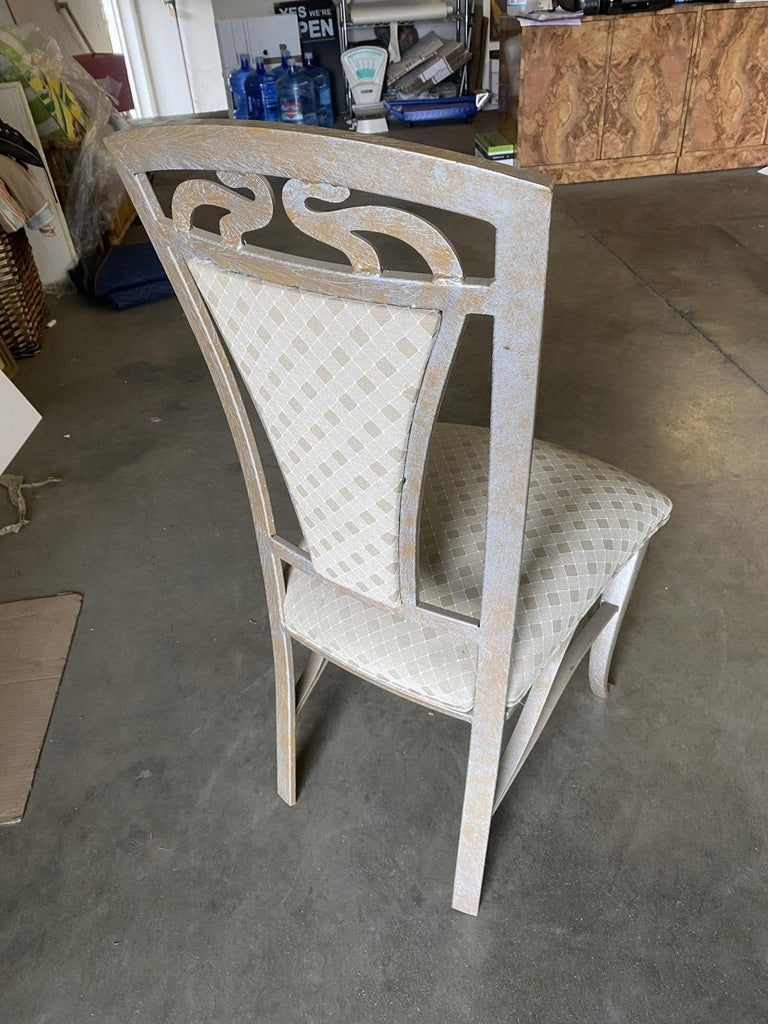 High Style Formal Dining Steel Side Chair, Set of 4 - 8