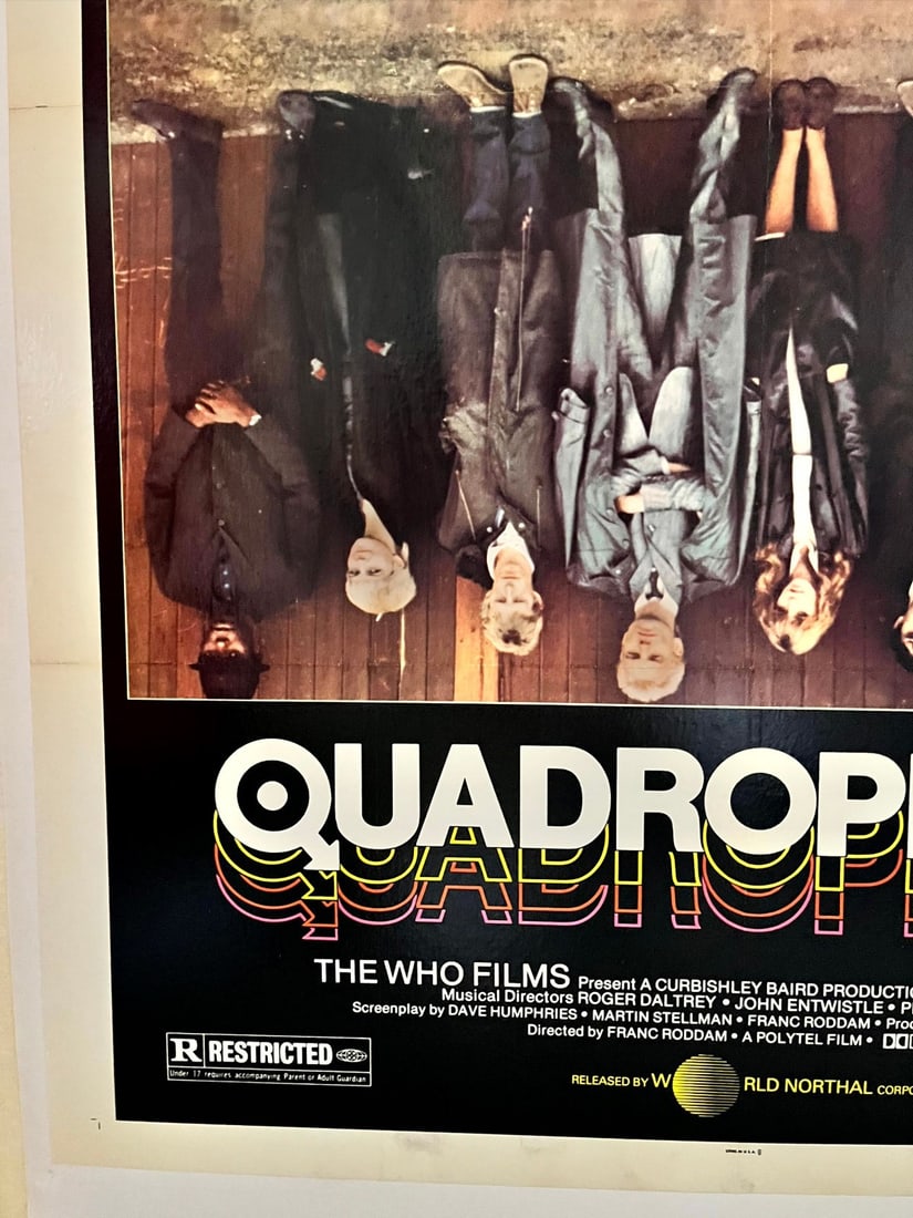 Quadrophenia (1979) US One Sheet Movie Poster -Style B - Linen Backed - 5