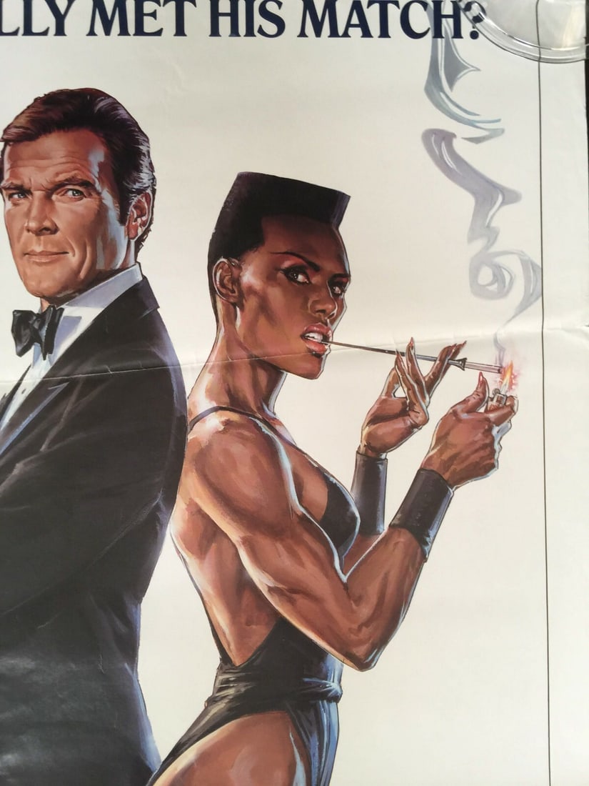 View To A Kill - SS Advance One Sheet (1985) 27" x 41" US One-Sheet Movie Poster - 2