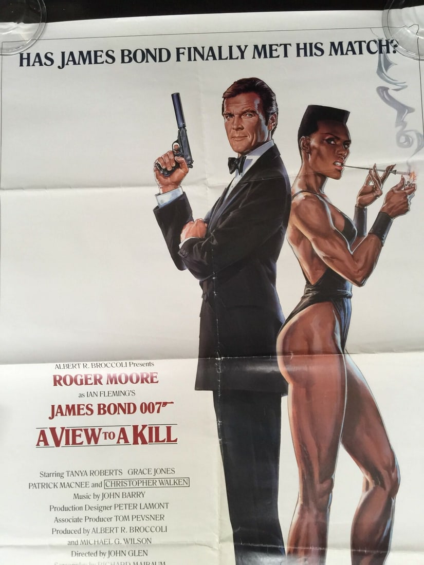 View To A Kill - SS Advance One Sheet (1985) 27" x 41" US One-Sheet Movie Poster - 5