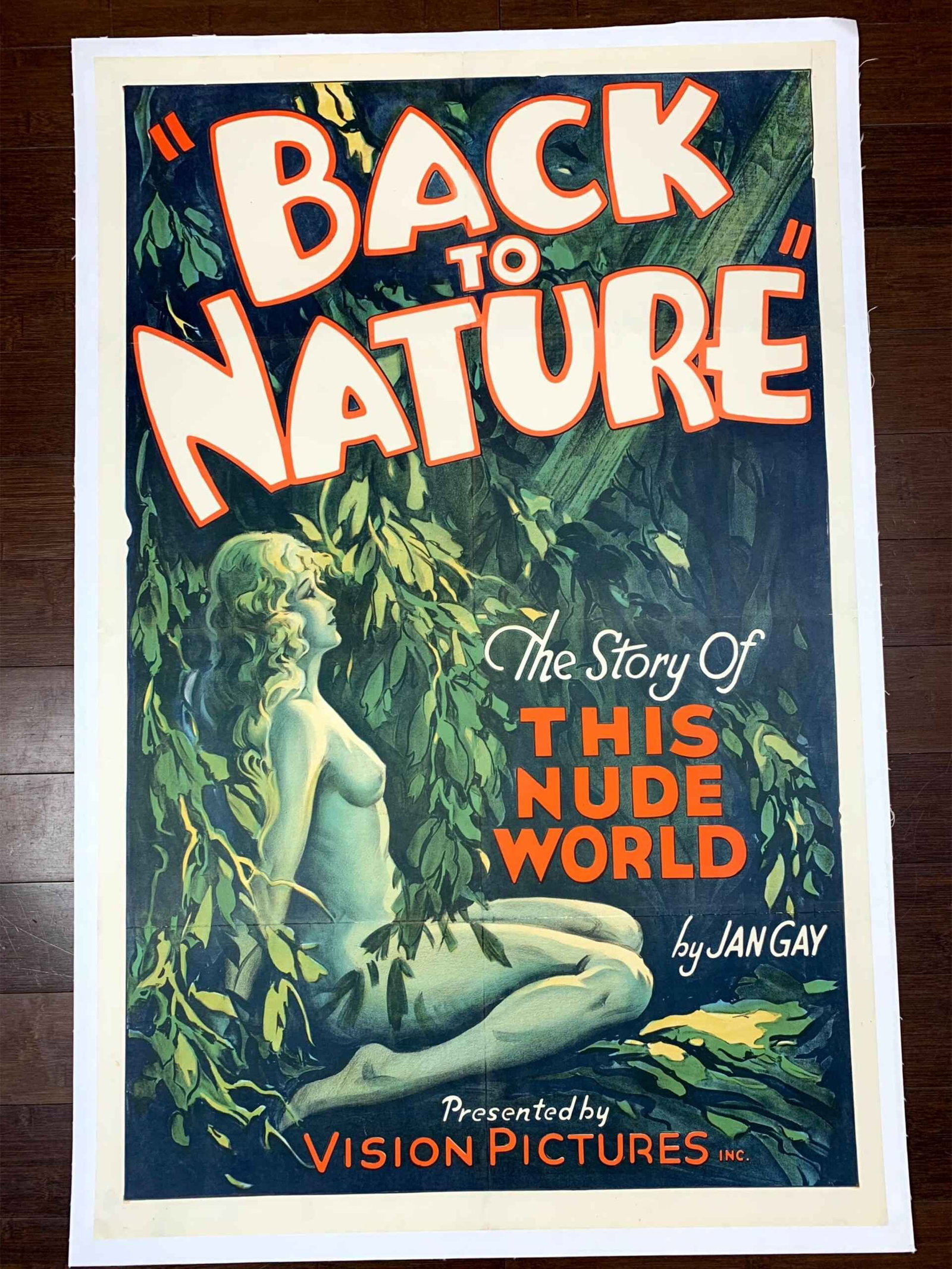 Back To Nature - This Nude World (1933) US One Sheet Movie Poster LB - 2