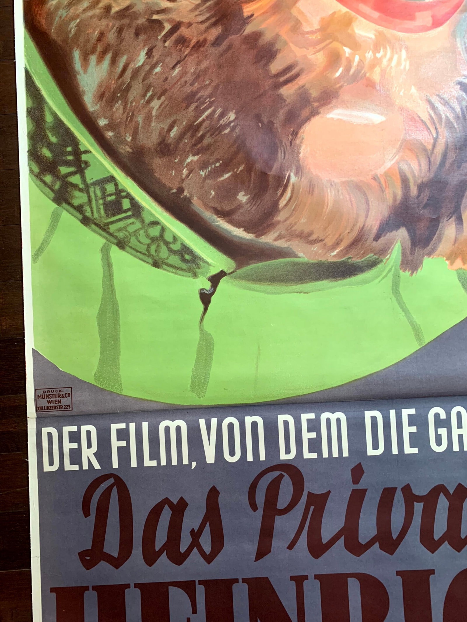 The Private Life Of Henry VIII - Art By Margite Kováts (1933) 49.2x108.2 Austrian Movie Poster - 10