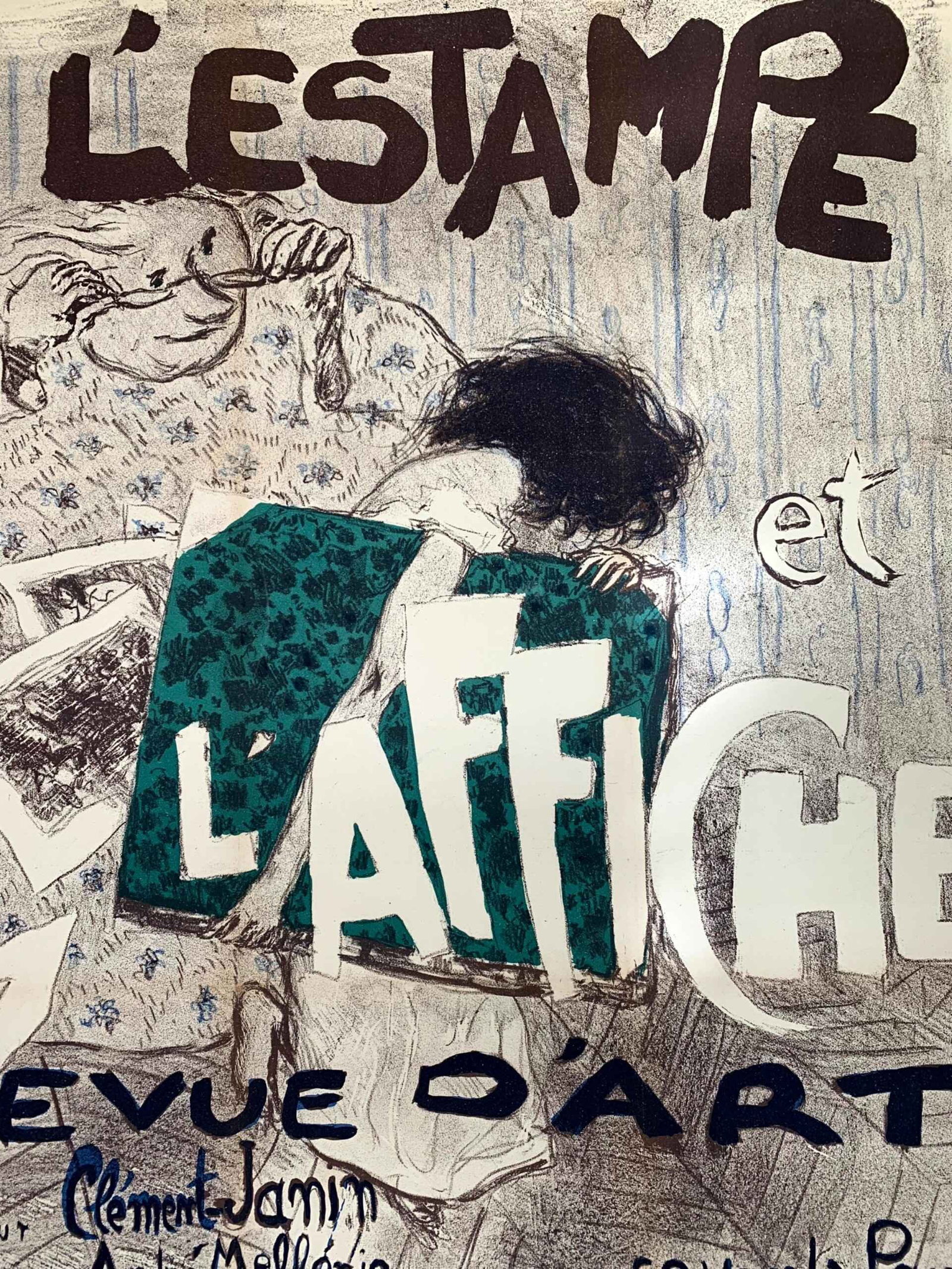 L'Estampe et l'Affiche - Art by Bonnard (1897) 24x32.25 French Advertising Poster - 6