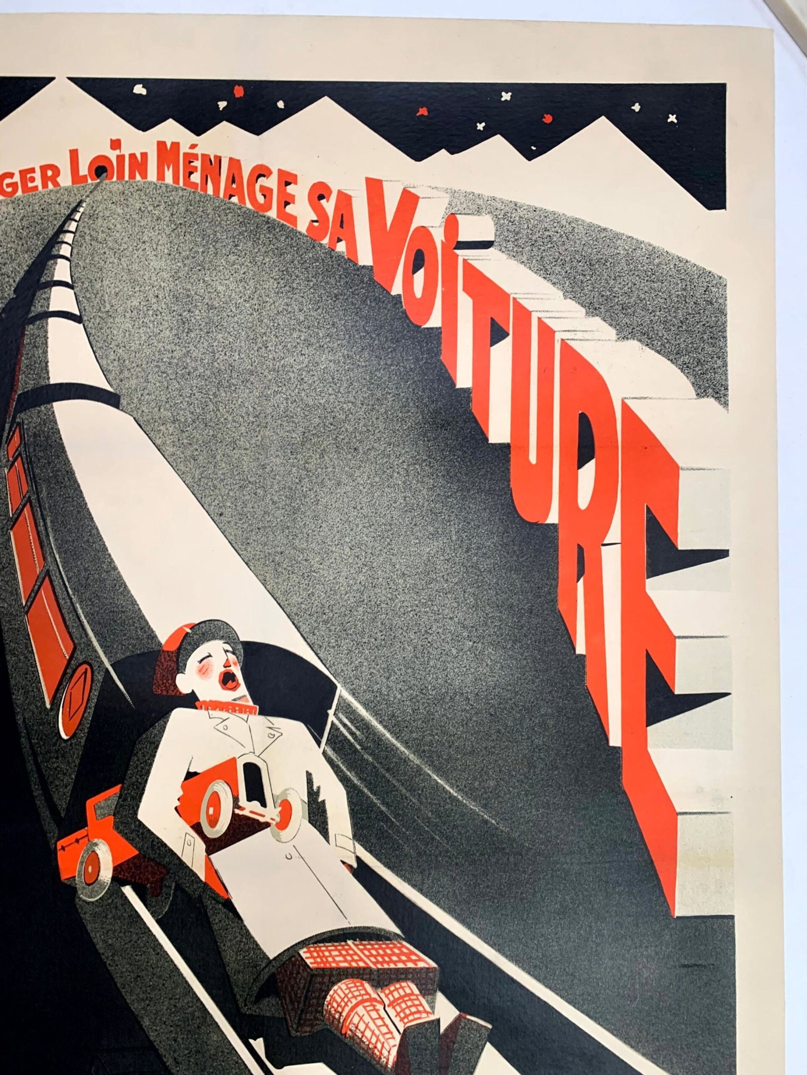 Chemin Fer D'Orleans - Art by Georges Favre (1929) 24.5"X39.25" French Travel Poster LB - 3