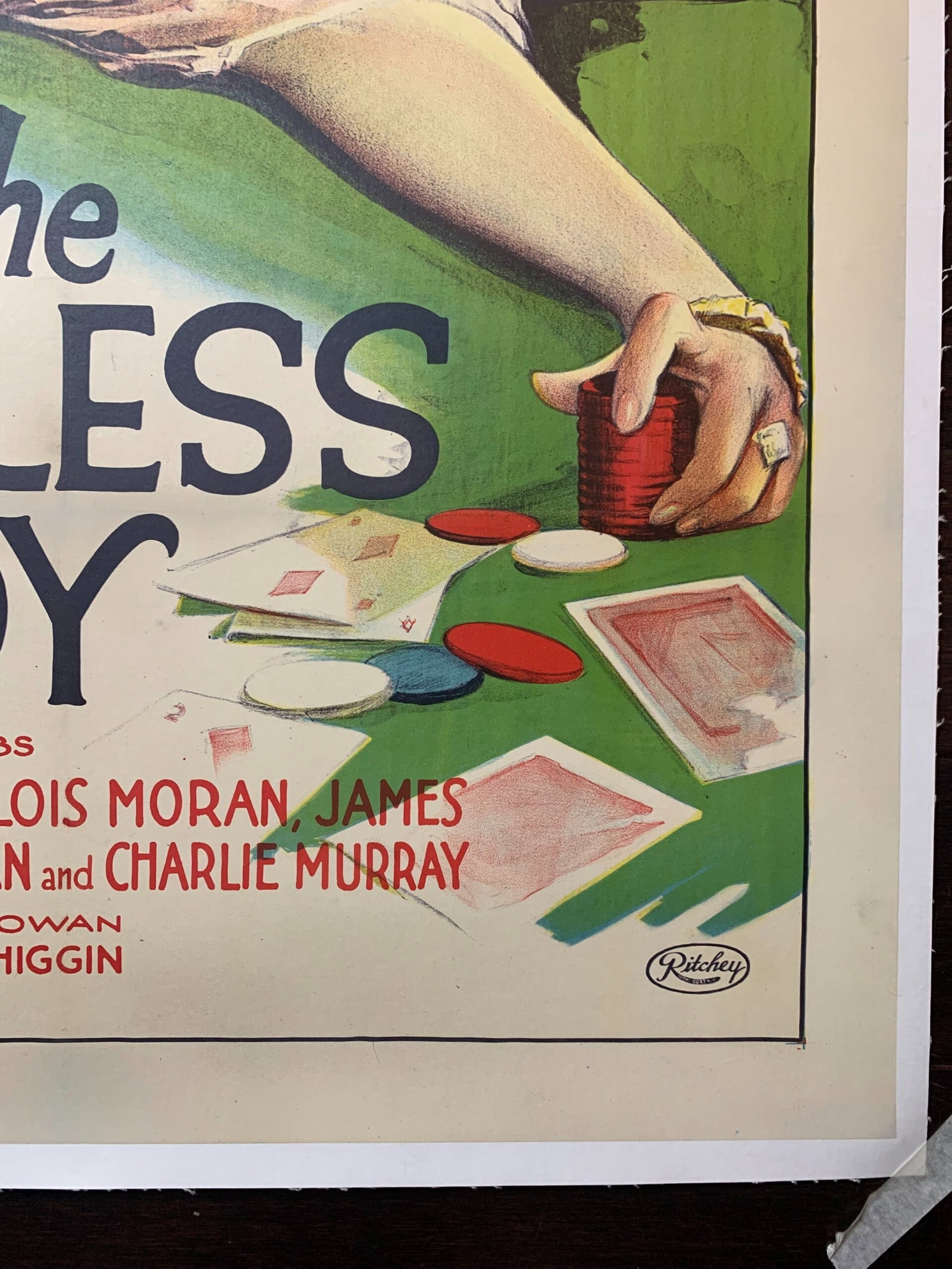 The Reckless Lady (1926) 27.25x41 US One SheetSilent Movie Poster LB - 2