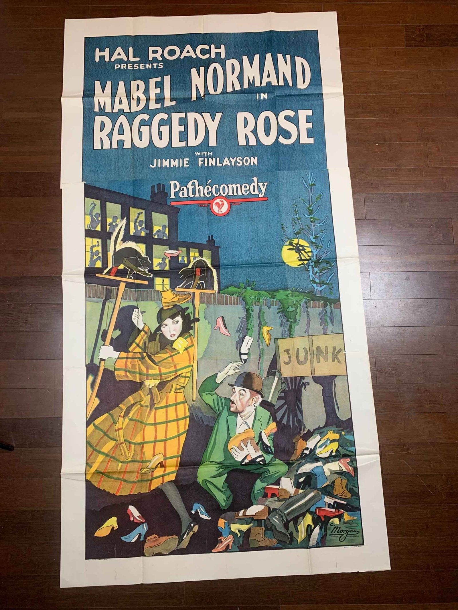 Raggedy Rose - Hal Roach Comedy (1926) US Three Sheet Movie Poster LB - 2