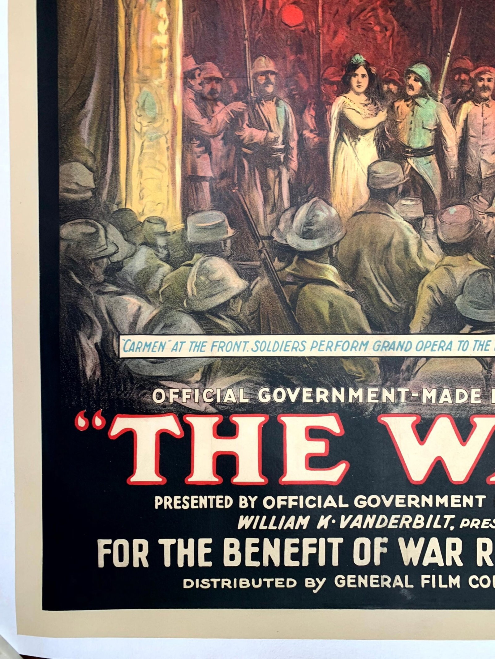 The War - Battle Opera (1916) US One Sheet Movie Poster LB - 5