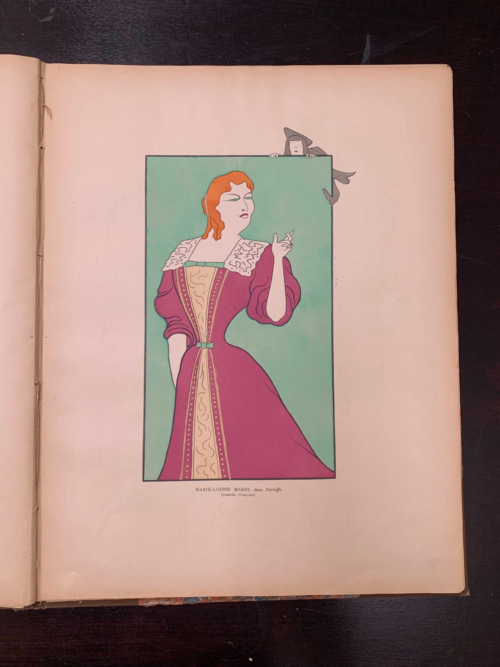 Editions De La Revue Blanche 'Nos Actrices' - Art Leonetto Cappiello (1899) 18x14 French Hardcover - 4