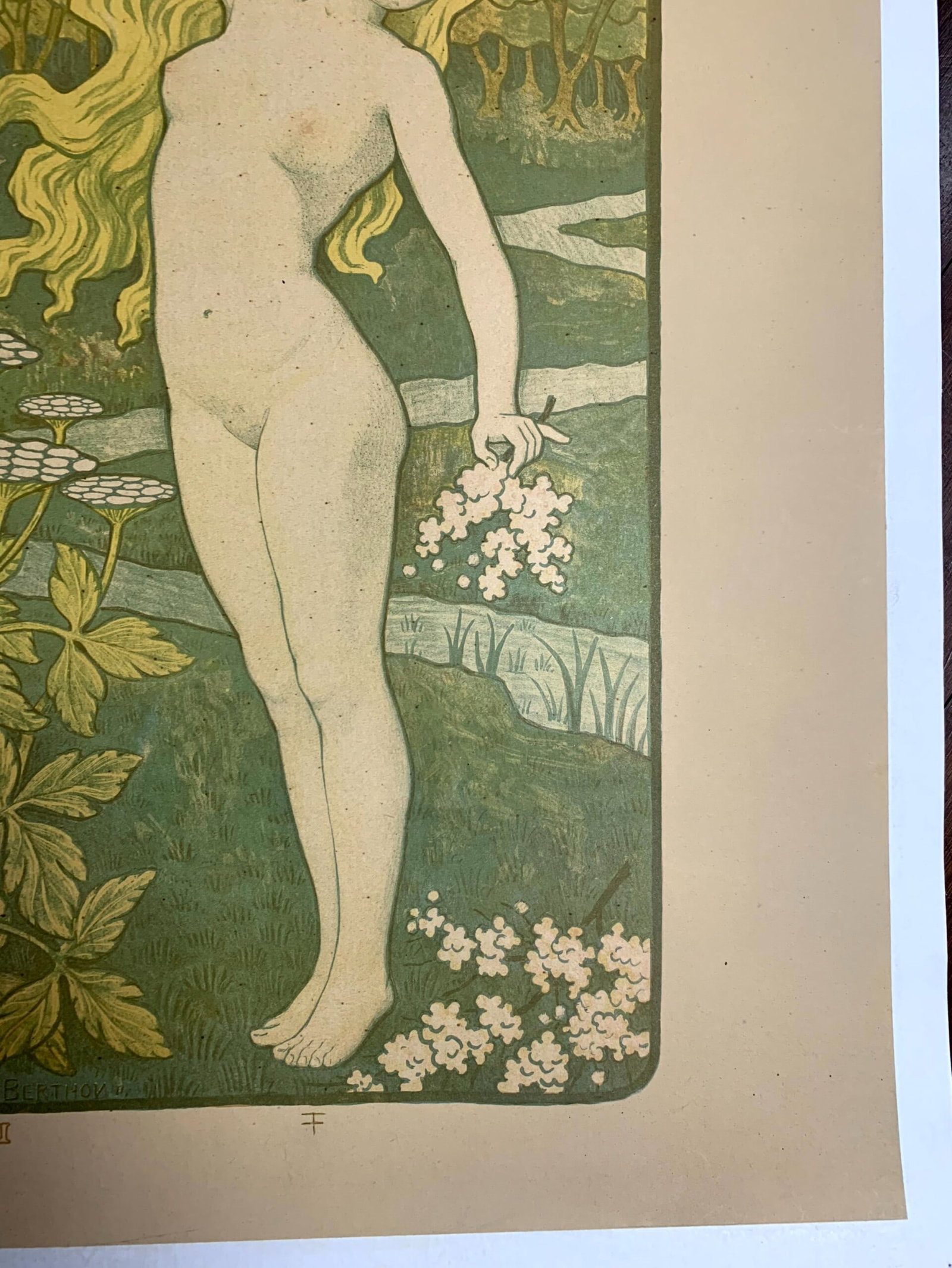Mai. 1 des 100 épreuves numérotées à la main - Art Berthon Great Condition - 5