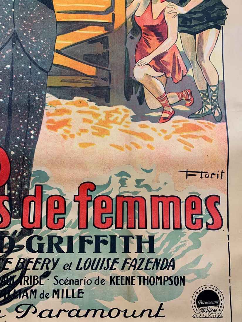 The Night Club Aka Ne Veut Plus De Femmes (1925) 47x63 French Movie Poster LB - 7