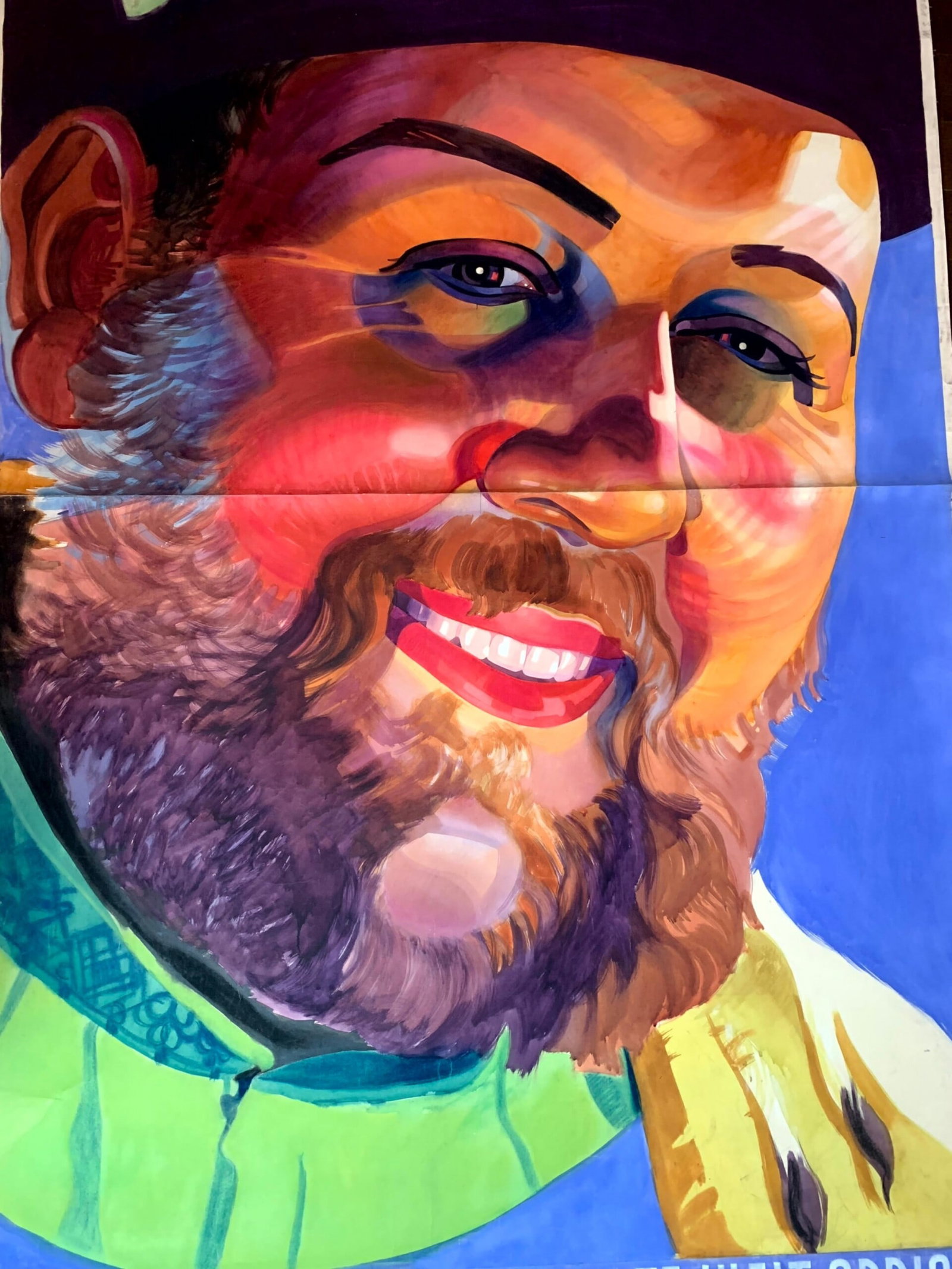 The Private Life Of Henry VIII - Art By Margite Kováts (1933) 49.2x108.2 Austrian Gouache Art - 6