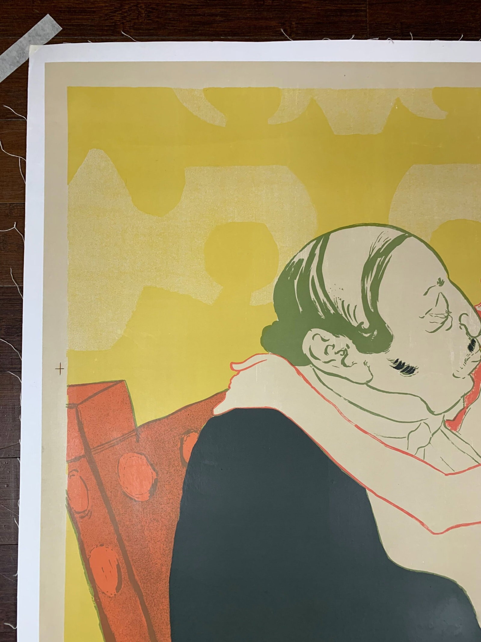 Reine de Joie - Toulouse Lautrec (1892) 39x56 French Advertising Lithograph Poster LB - 2
