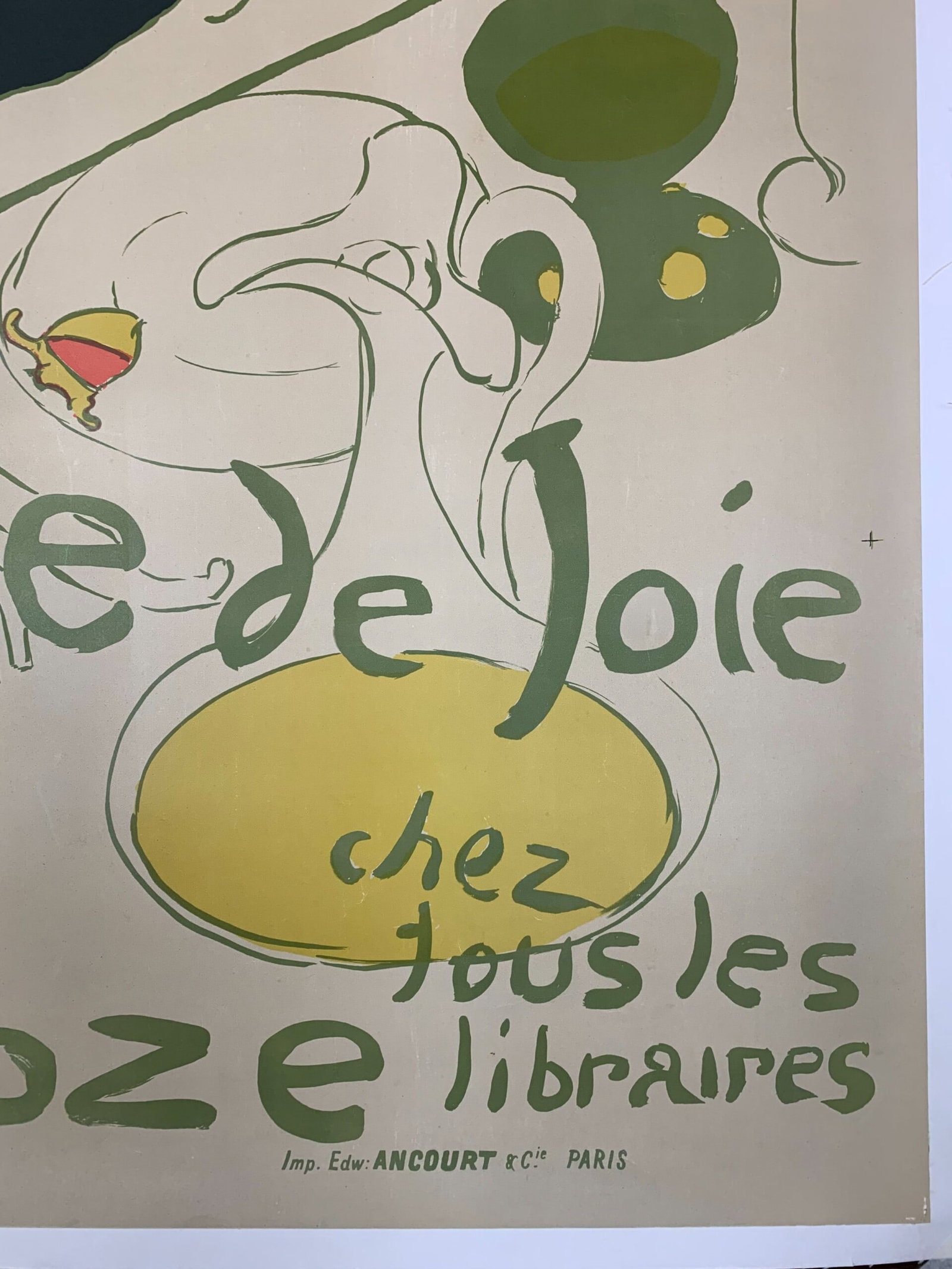 Reine de Joie - Toulouse Lautrec (1892) 39x56 French Advertising Lithograph Poster LB - 4