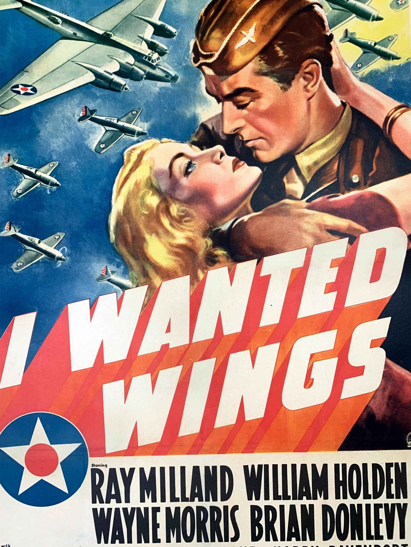 I Wanted Wings - William Holden (1941) US One Sheet Movie Poster LB - 3