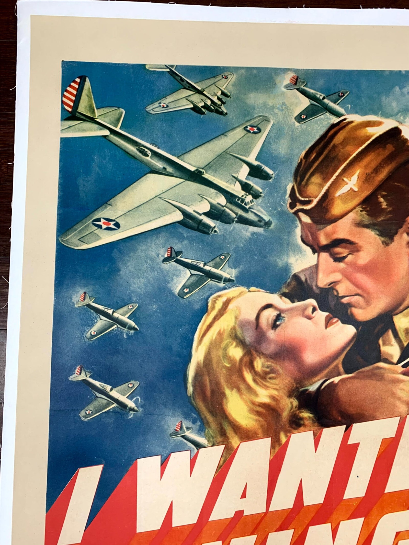 I Wanted Wings - William Holden (1941) US One Sheet Movie Poster LB - 7