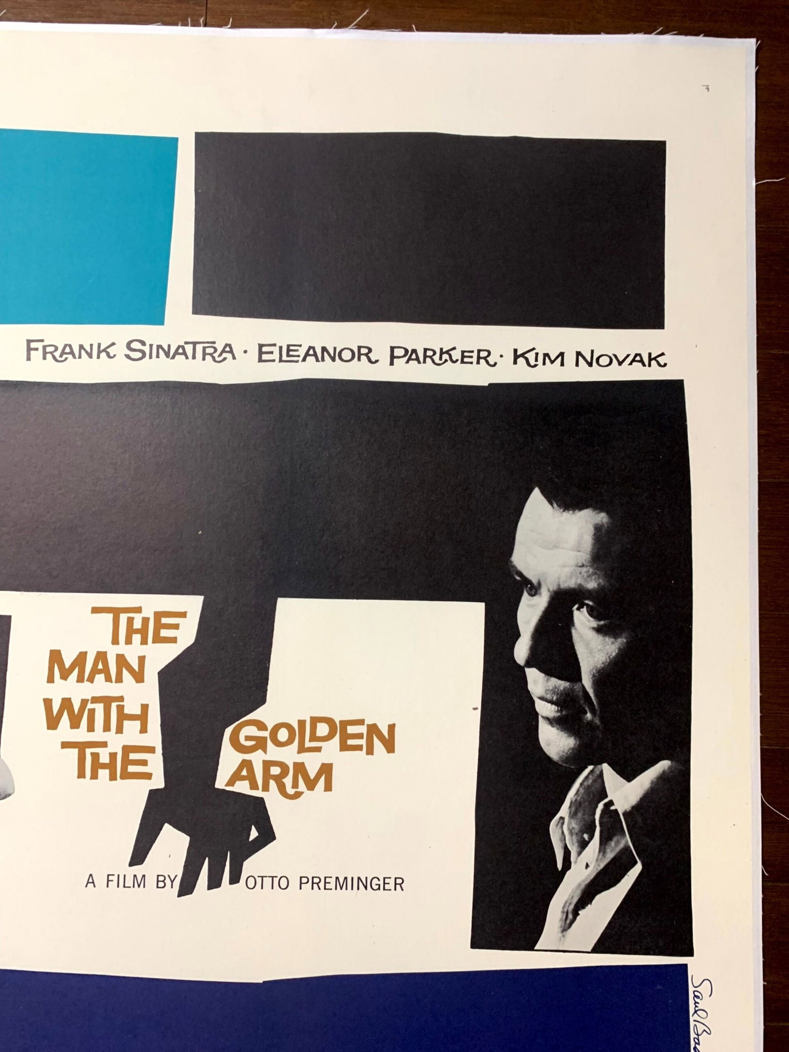 The Man With The Golden Arm - Sinatra (1955) US One Sheet Movie Poster LB - 2