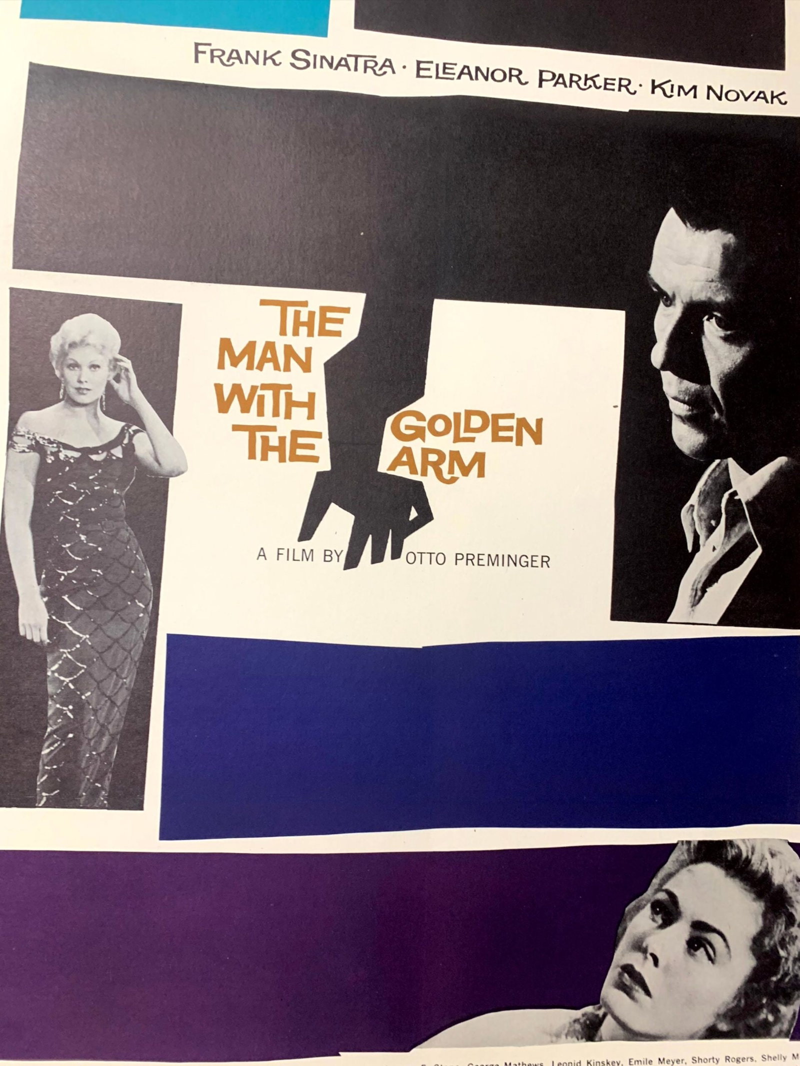 The Man With The Golden Arm - Sinatra (1955) US One Sheet Movie Poster LB - 5