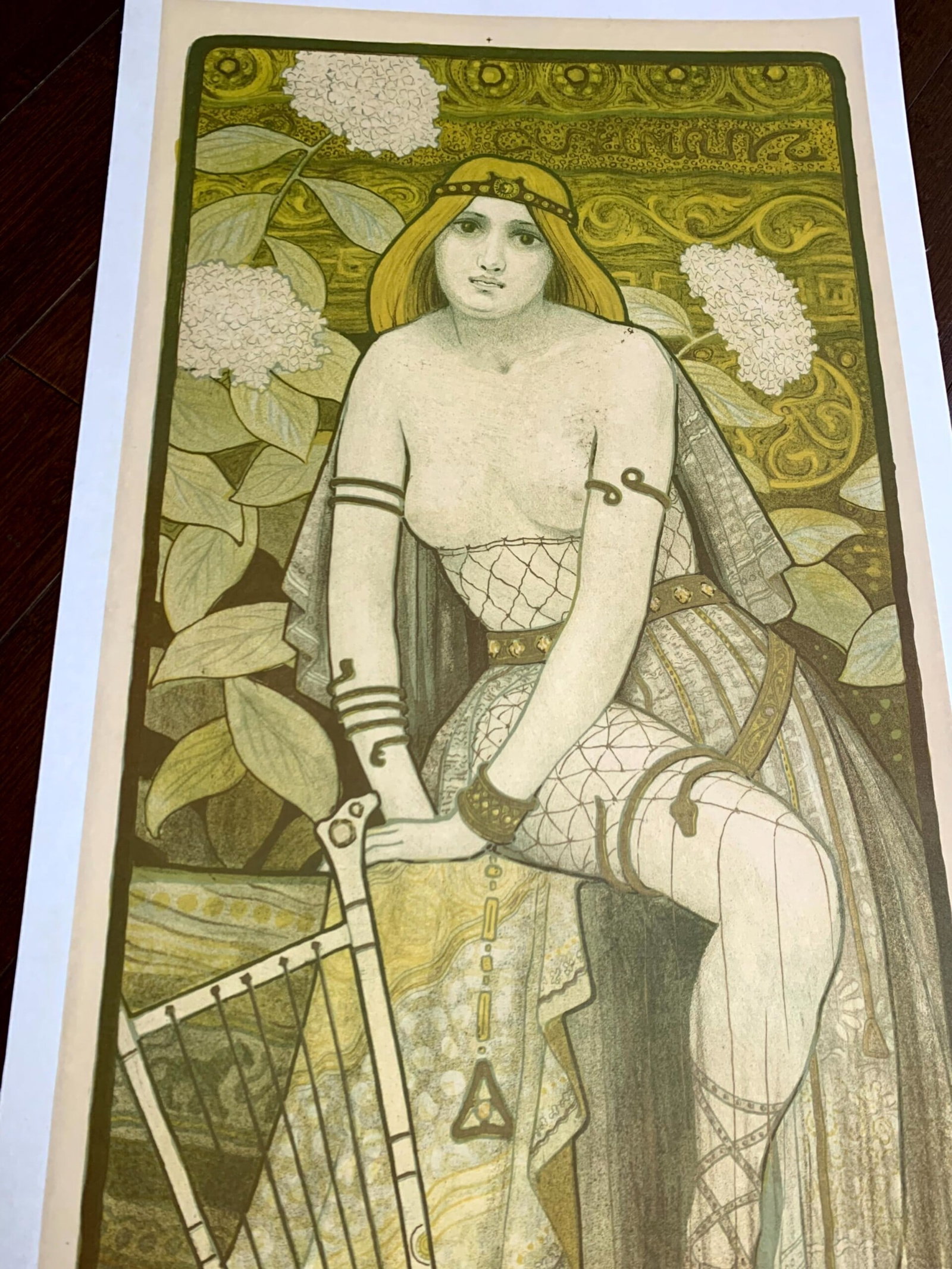 Courtisanes célèbres Salomé Variant 2 - Art Berthon Great Condition (1898) - 4