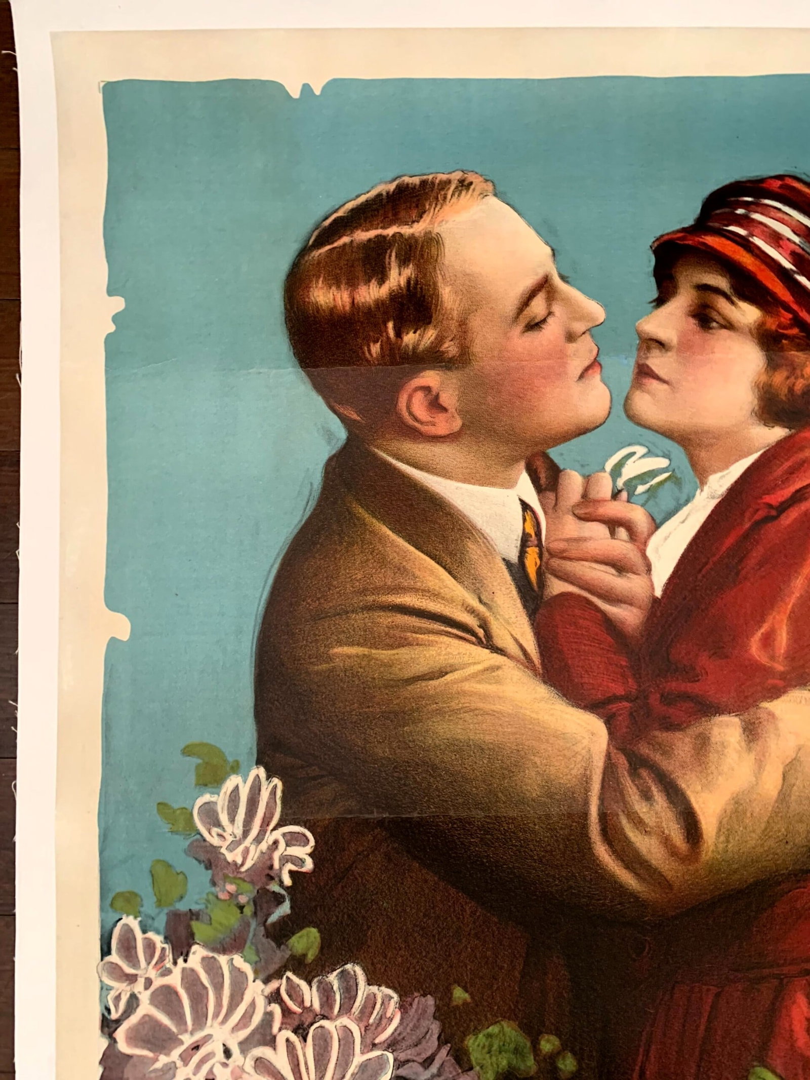 Broadway Jones - George M. Cohan 1st Movie (1917) 28.25x41 US Silent Movie Poster - 2