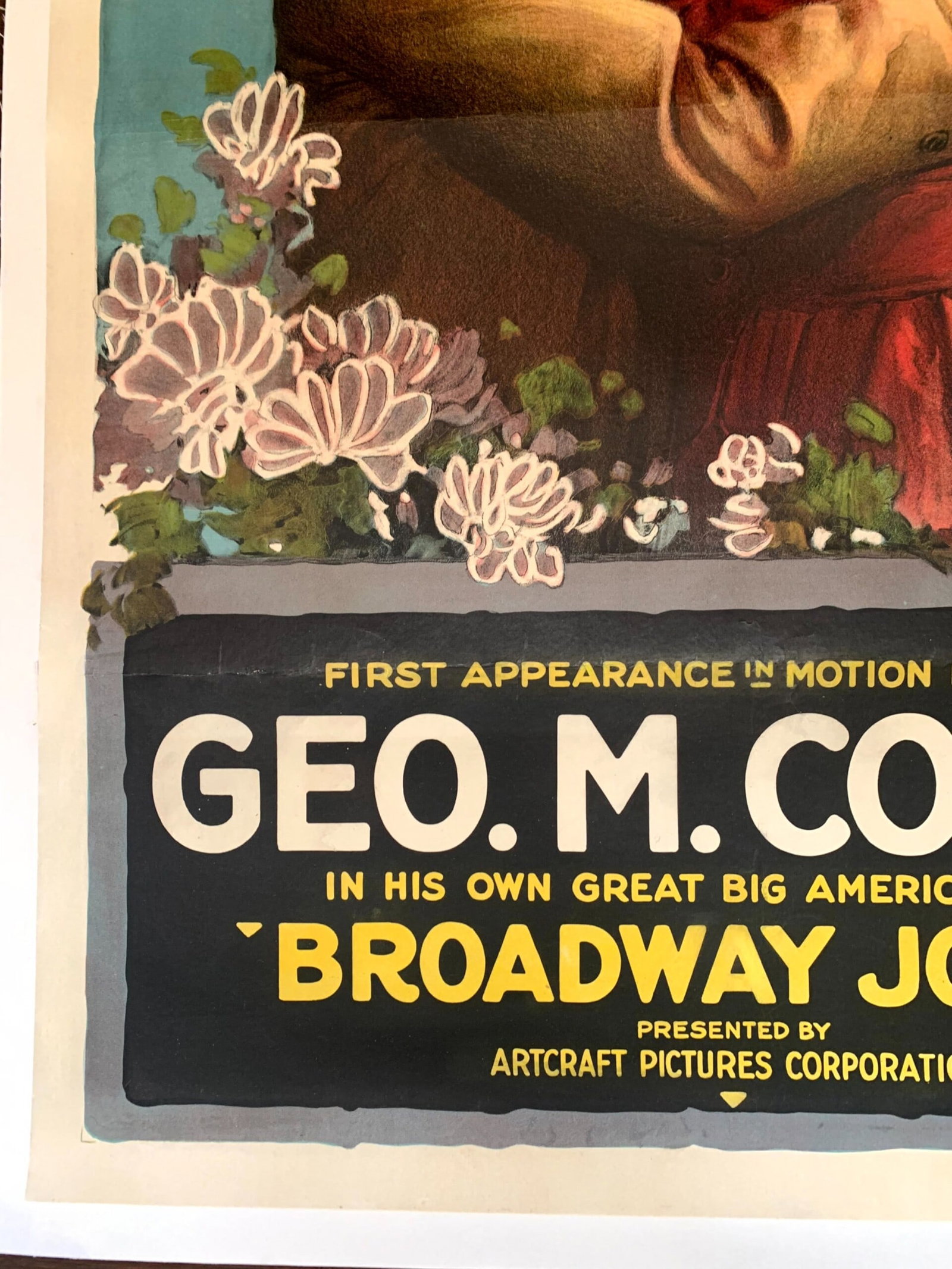 Broadway Jones - George M. Cohan 1st Movie (1917) 28.25x41 US Silent Movie Poster - 5