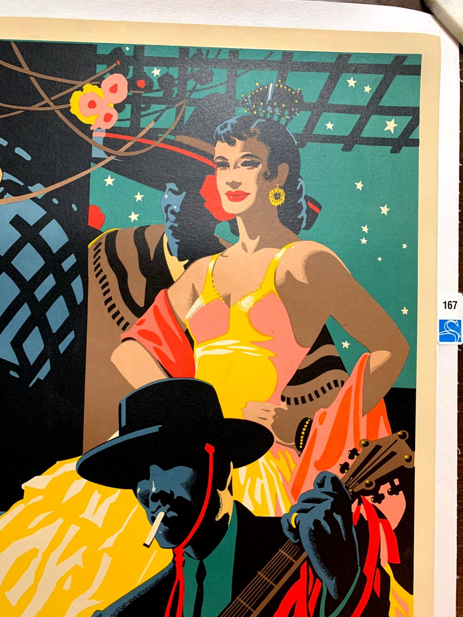 Fly With the Stars - British South American Airways (1947) 25"X40.25" UK Travel Poster LB - 3