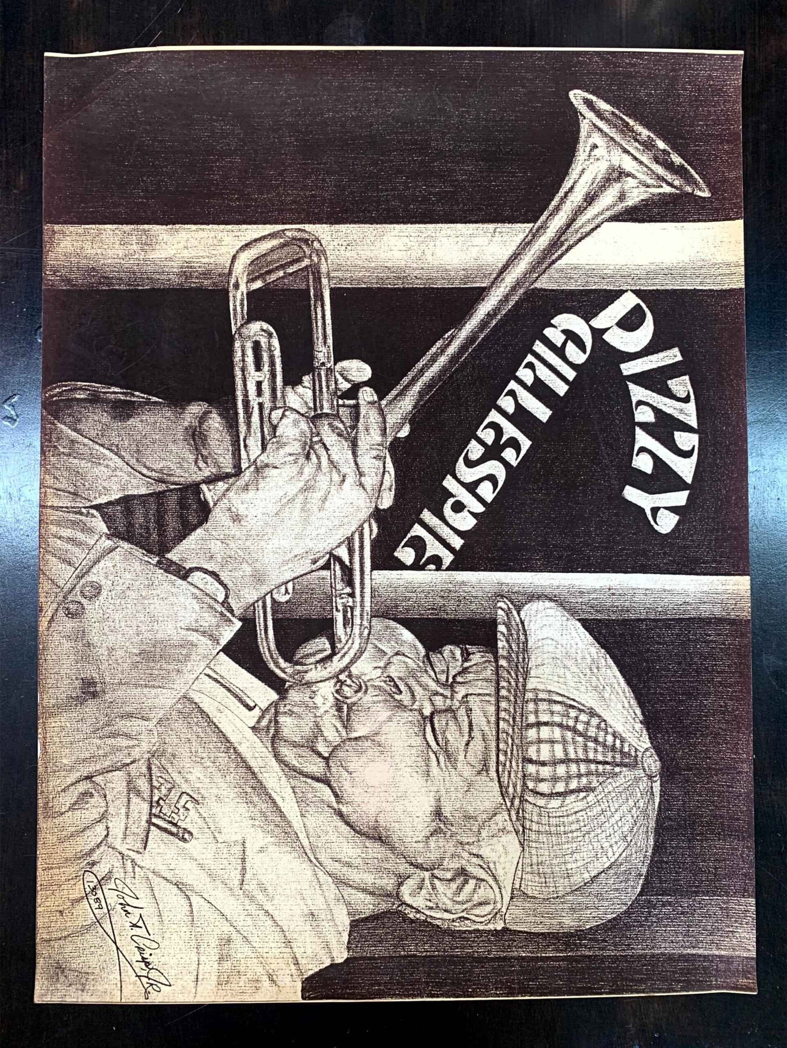 Jazz Greats & More - Art by John Crisp Jr. (1968) 18x24 US Music Poster - 6
