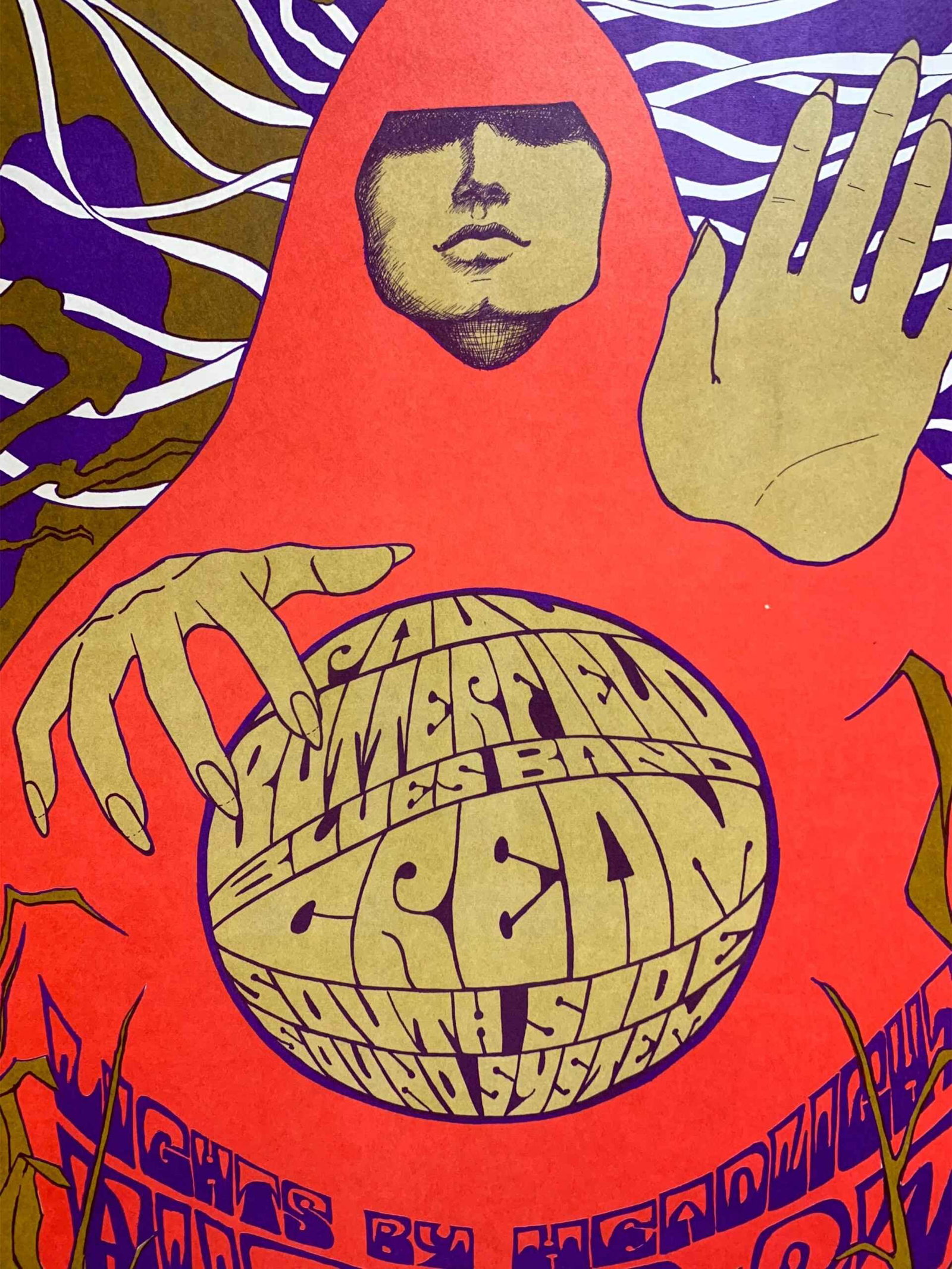 Cream - 1st Printing (1967) 14x21 BG-79 US Music Poster (Exc. Cond) - 6