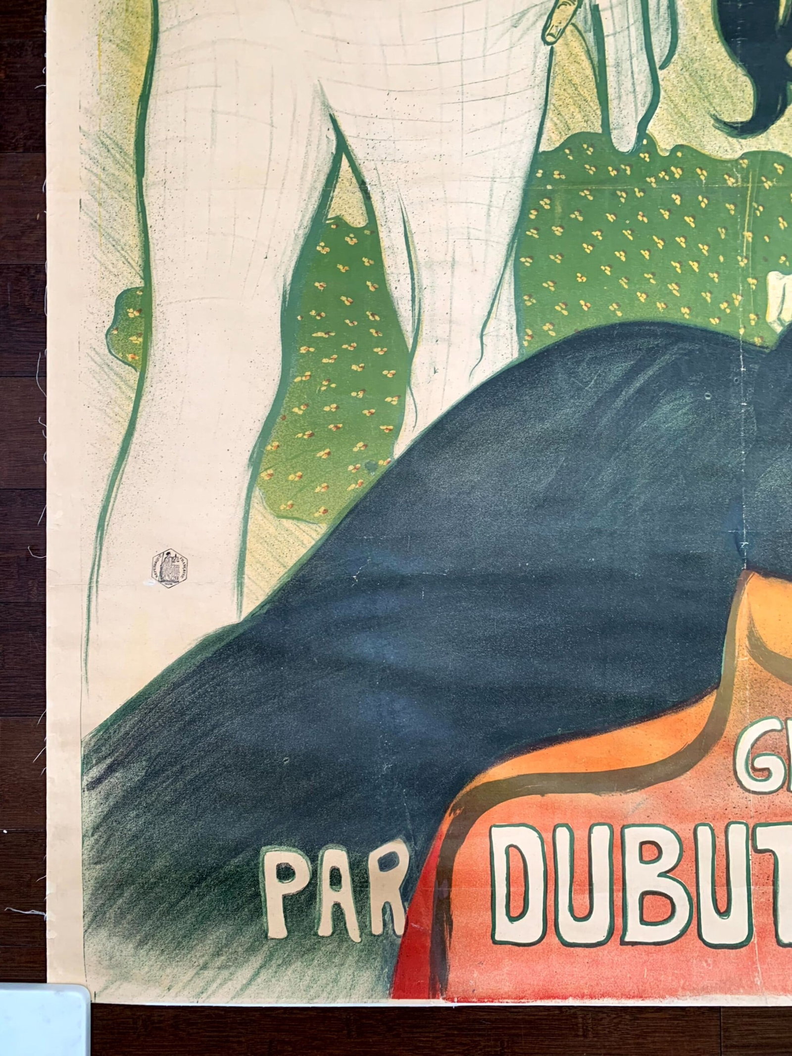 Le Journal - Art by Cappiello (1898) 13.75x20.75 French Litho Poster LB - 5