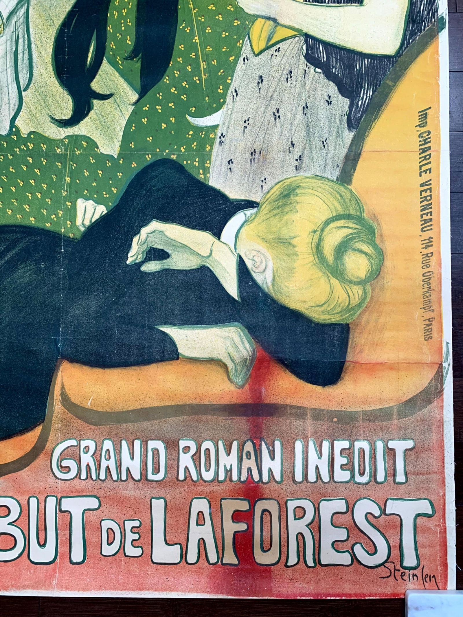 Le Journal - Art by Cappiello (1898) 13.75x20.75 French Litho Poster LB - 6