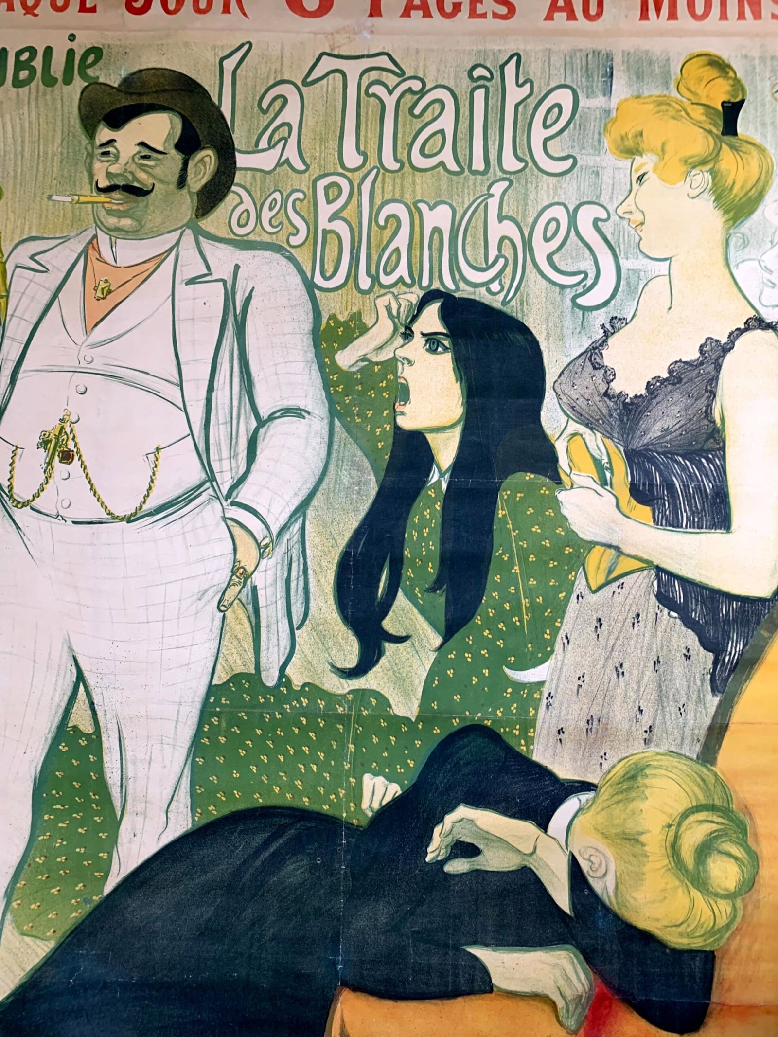 Le Journal - Art by Cappiello (1898) 13.75x20.75 French Litho Poster LB - 9