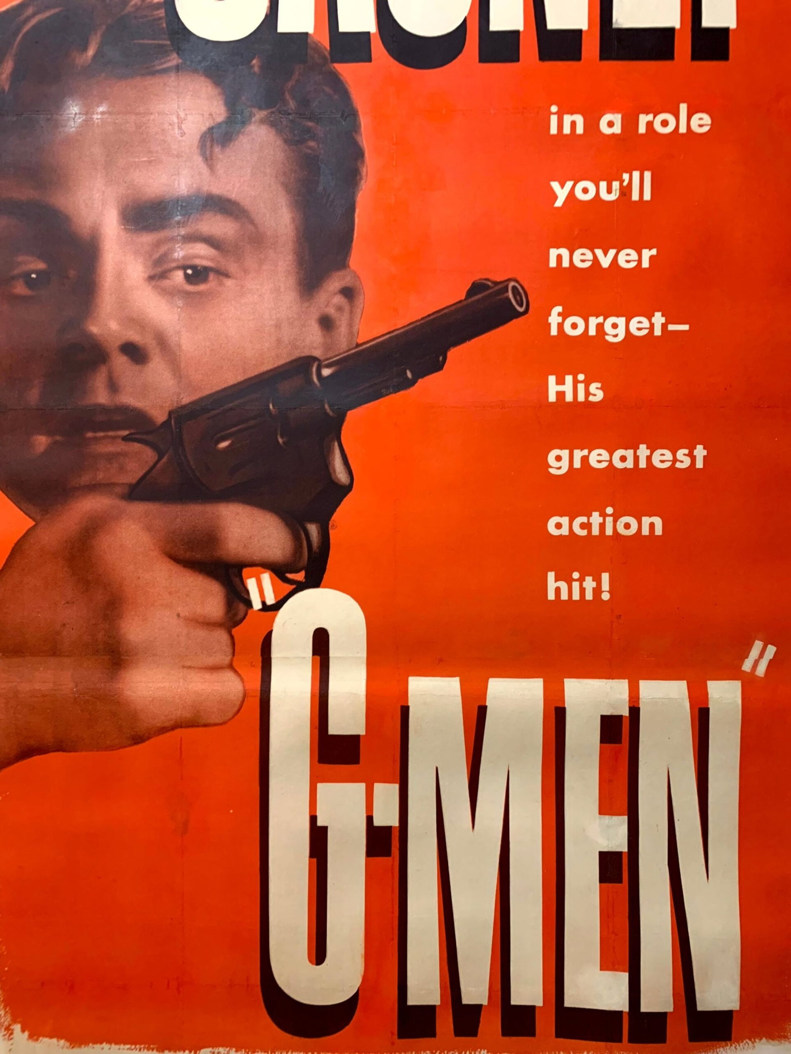 G-Men - James Cagney (R-1949) US 3 Sheet Movie Poster LB - 6