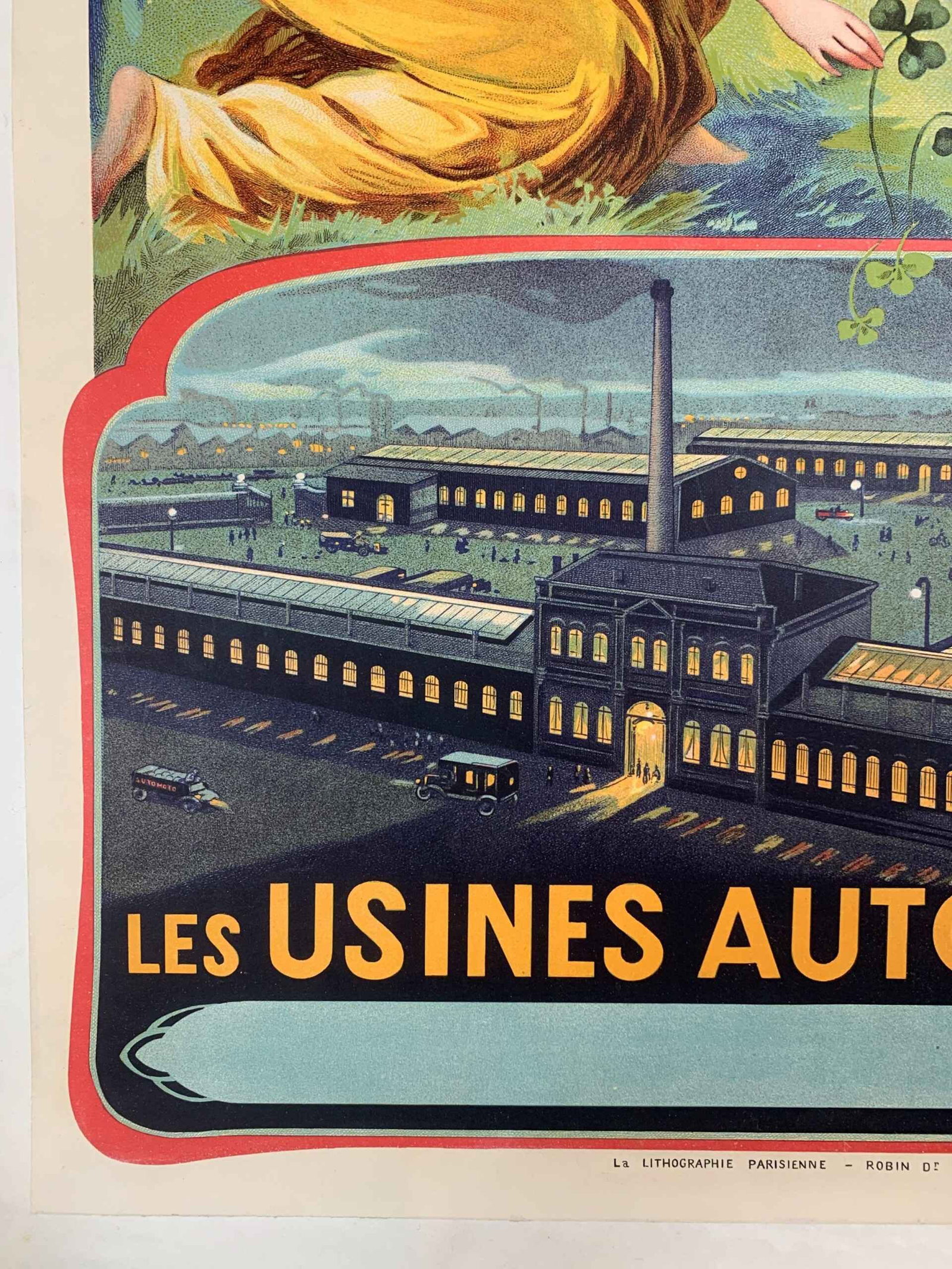 Cycles Automoto - Art Francisco Tamagno (1900) 15x22.75 French Lithograph LB - 5