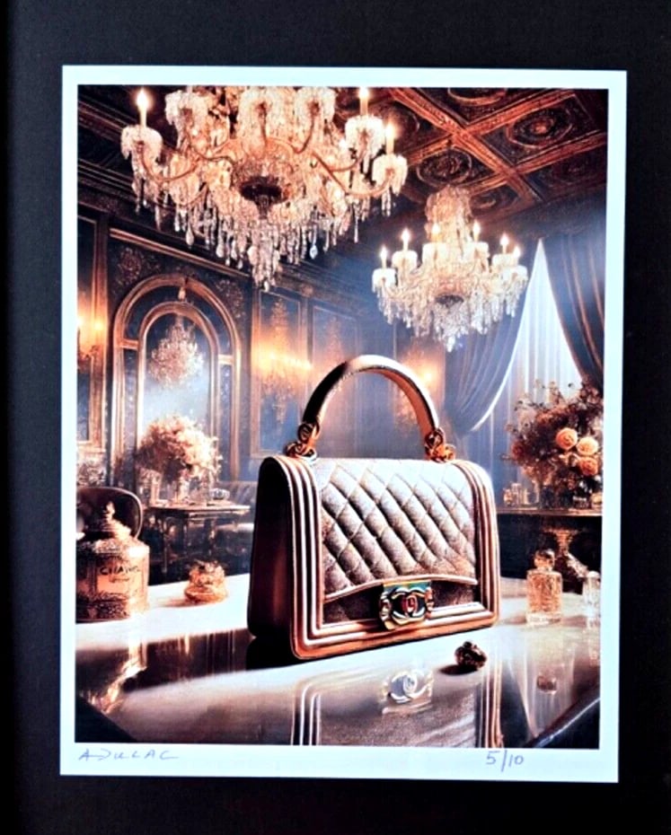 ALEXANDER DULAC + FASHION Spirit Hand Signed Authentic Print LtdEd of 10 COA - 2