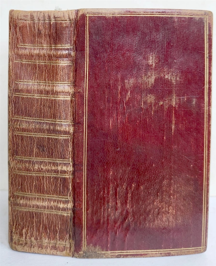 1796 BIBLE in FRENCH LA SAINTE BIBLE NEW TESTAMENT antique FINE BINDING - 2