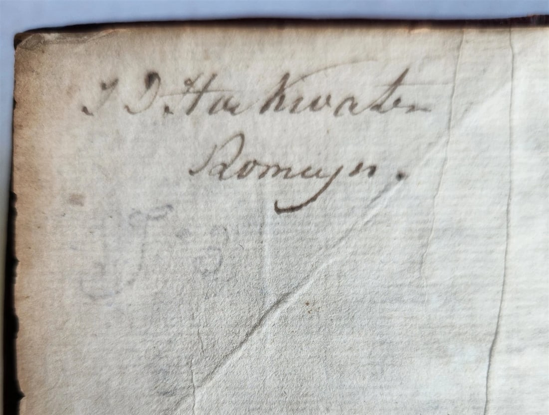 1796 BIBLE in FRENCH LA SAINTE BIBLE NEW TESTAMENT antique FINE BINDING - 5