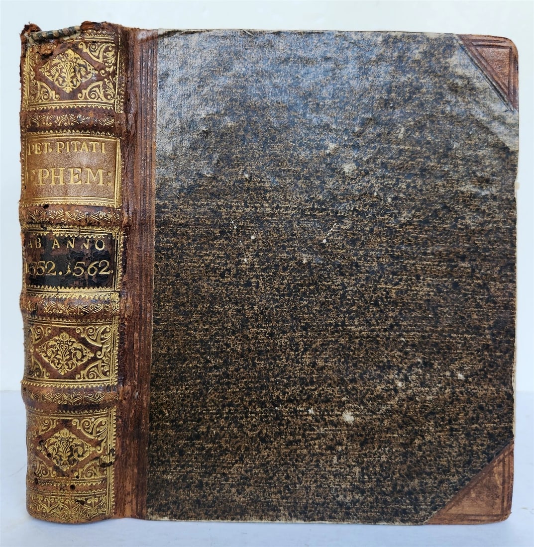 1553 Almanach Novum by Petrus Pitatus ANTIQUE astronomy astrology RARE - 3
