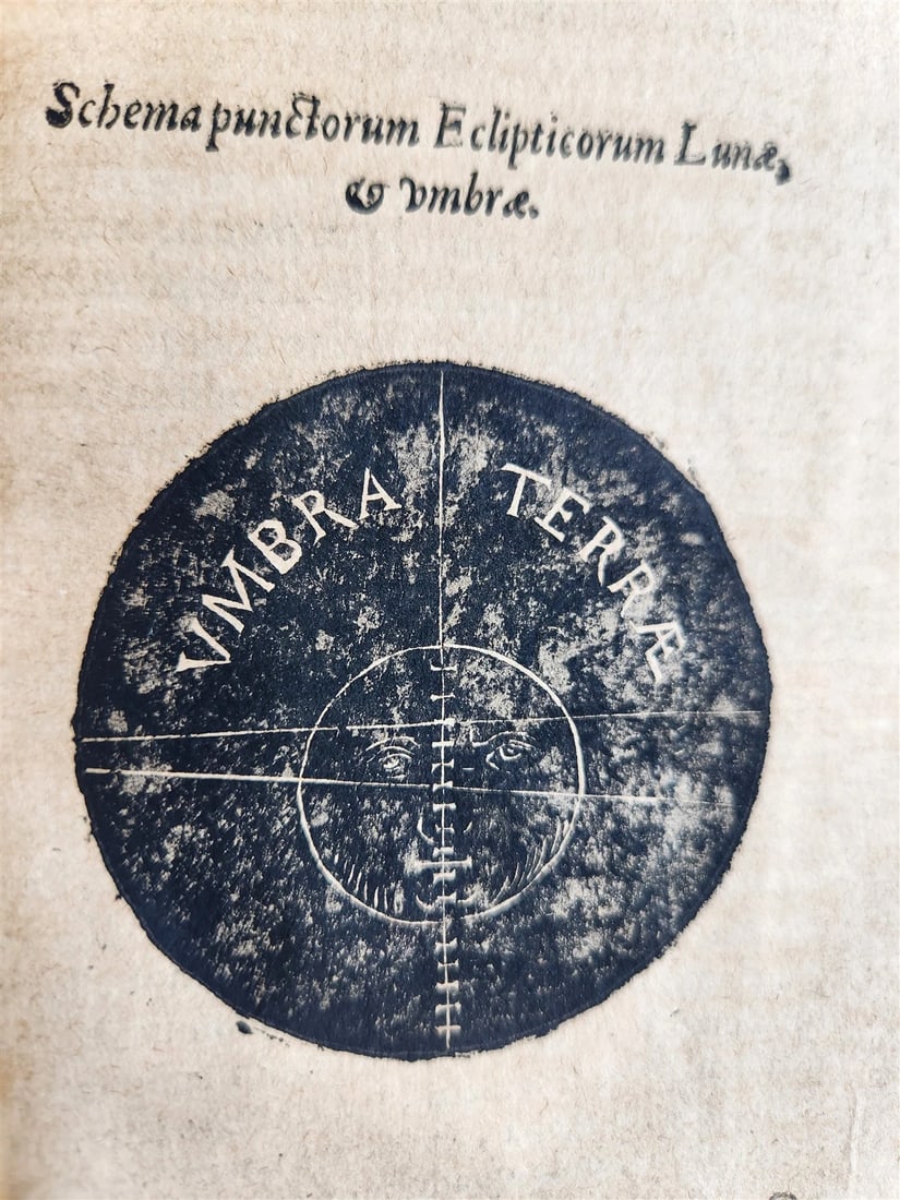 1608 ASTRONOMY aligned w/ N.COPERNICUS by G. Magini ANTIQUE illustrated - 3