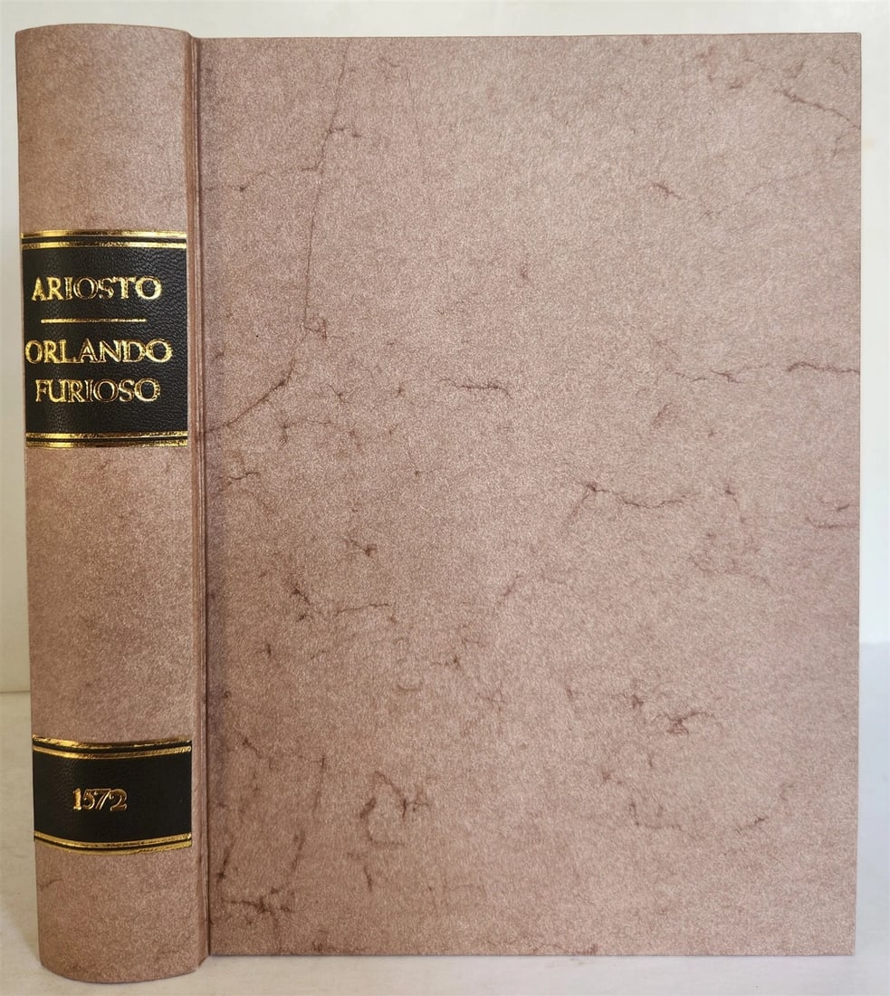 1572 ORLANDO FURIOSO by LUDOVICO ARIOSTO amazingly illustrated ANTIQUE 16th CENT - 4