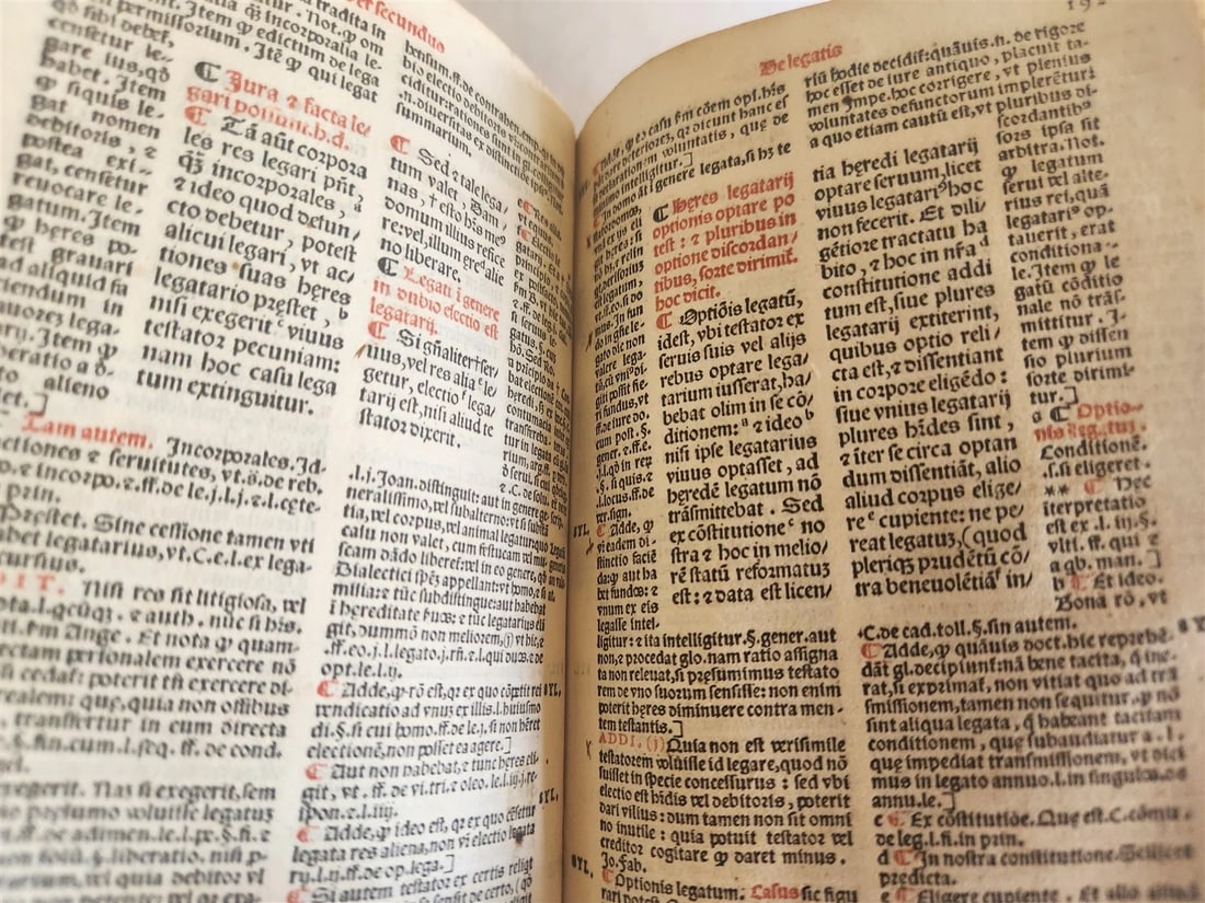1560 LAW BOOK Institutiones Iuris Civilis D. Iustiniani ANTIQUE 16c GIUNTA PRESS - 11