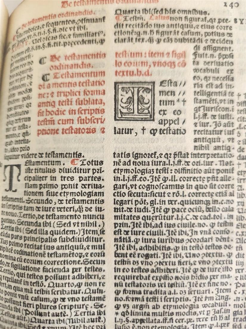 1560 LAW BOOK Institutiones Iuris Civilis D. Iustiniani ANTIQUE 16c GIUNTA PRESS - 12