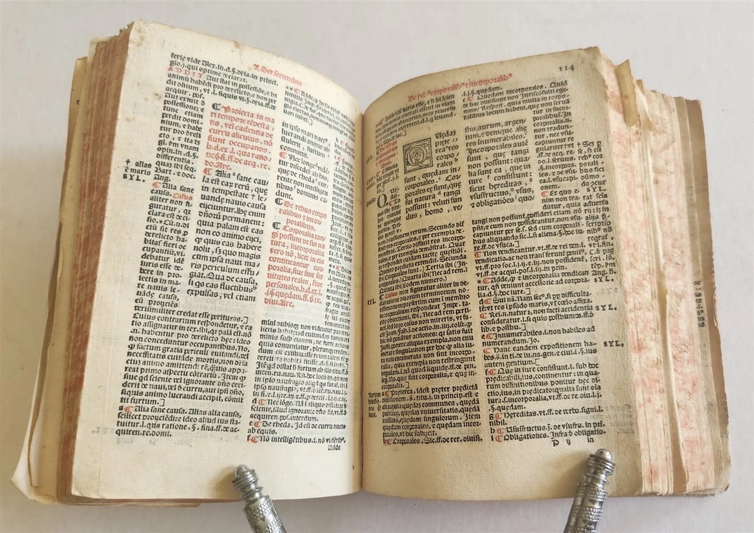 1560 LAW BOOK Institutiones Iuris Civilis D. Iustiniani ANTIQUE 16c GIUNTA PRESS - 8