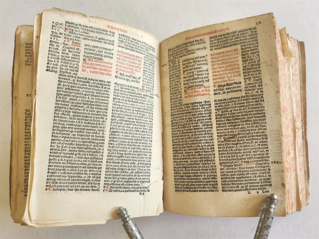 1560 LAW BOOK Institutiones Iuris Civilis D. Iustiniani ANTIQUE 16c GIUNTA PRESS - 9