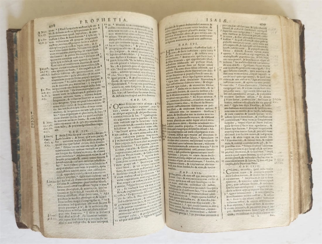 1607 BIBLE in LATIN Biblia Sacra ANTIQUE - 6