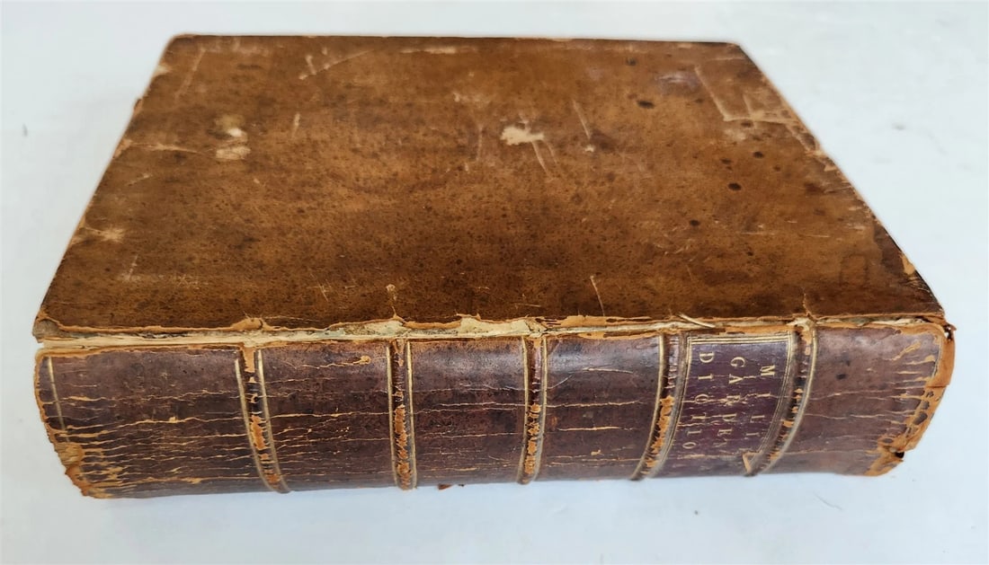 1771 Abridgement of the Gardeners Dictionary ILLUSTRATED in ENGLISH antique - 2