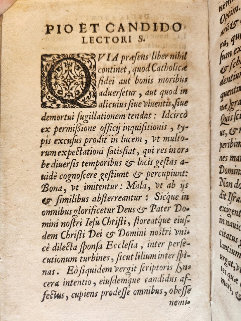 1566 COMMENTARIES on WORLD'S EVENTS by Laurentius Surius ANTIQUE - 11