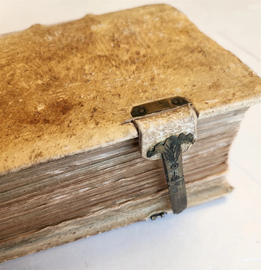 1566 COMMENTARIES on WORLD'S EVENTS by Laurentius Surius ANTIQUE - 14