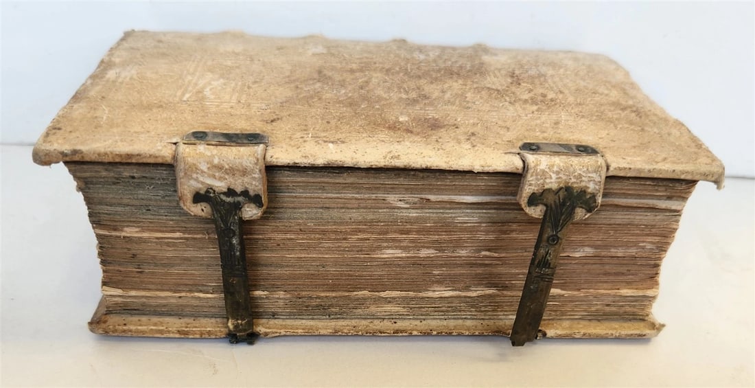 1566 COMMENTARIES on WORLD'S EVENTS by Laurentius Surius ANTIQUE - 3